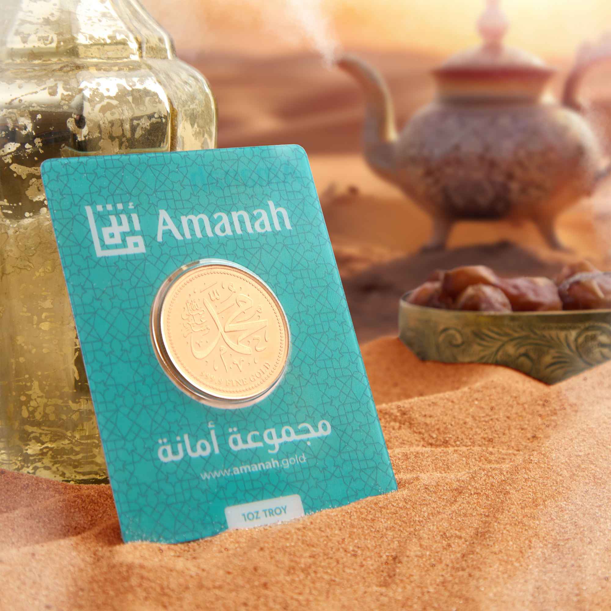 1oz Gold | The Legacy Series: Muhammad ﷺ