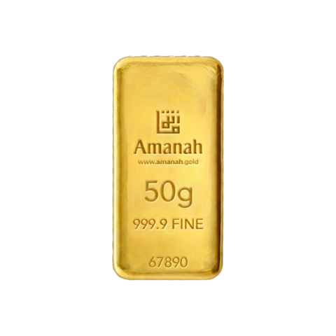 50g Gold Bar