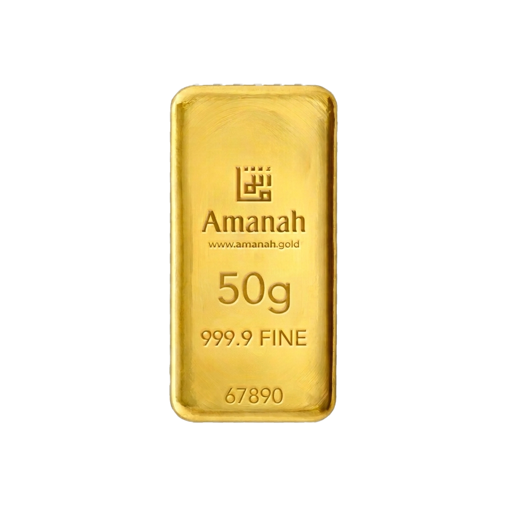 50g Gold Bar