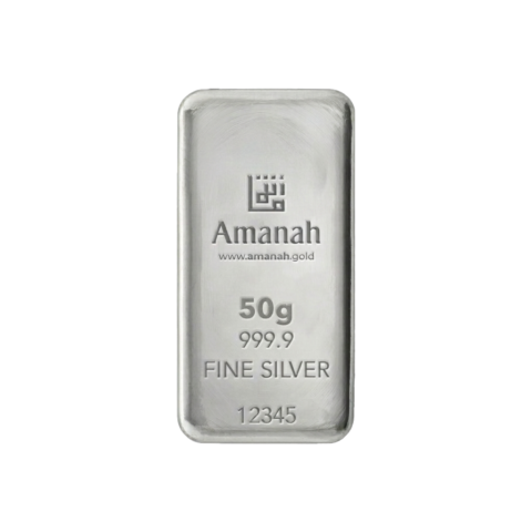 50g Silver Bar